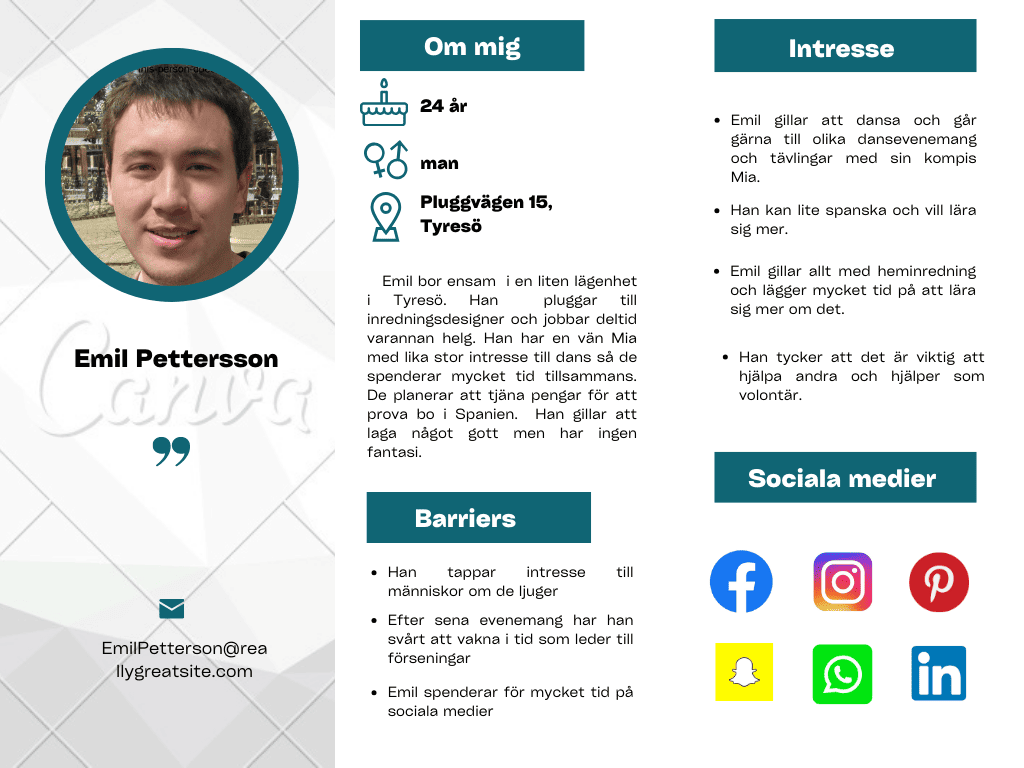 En persona tonåring